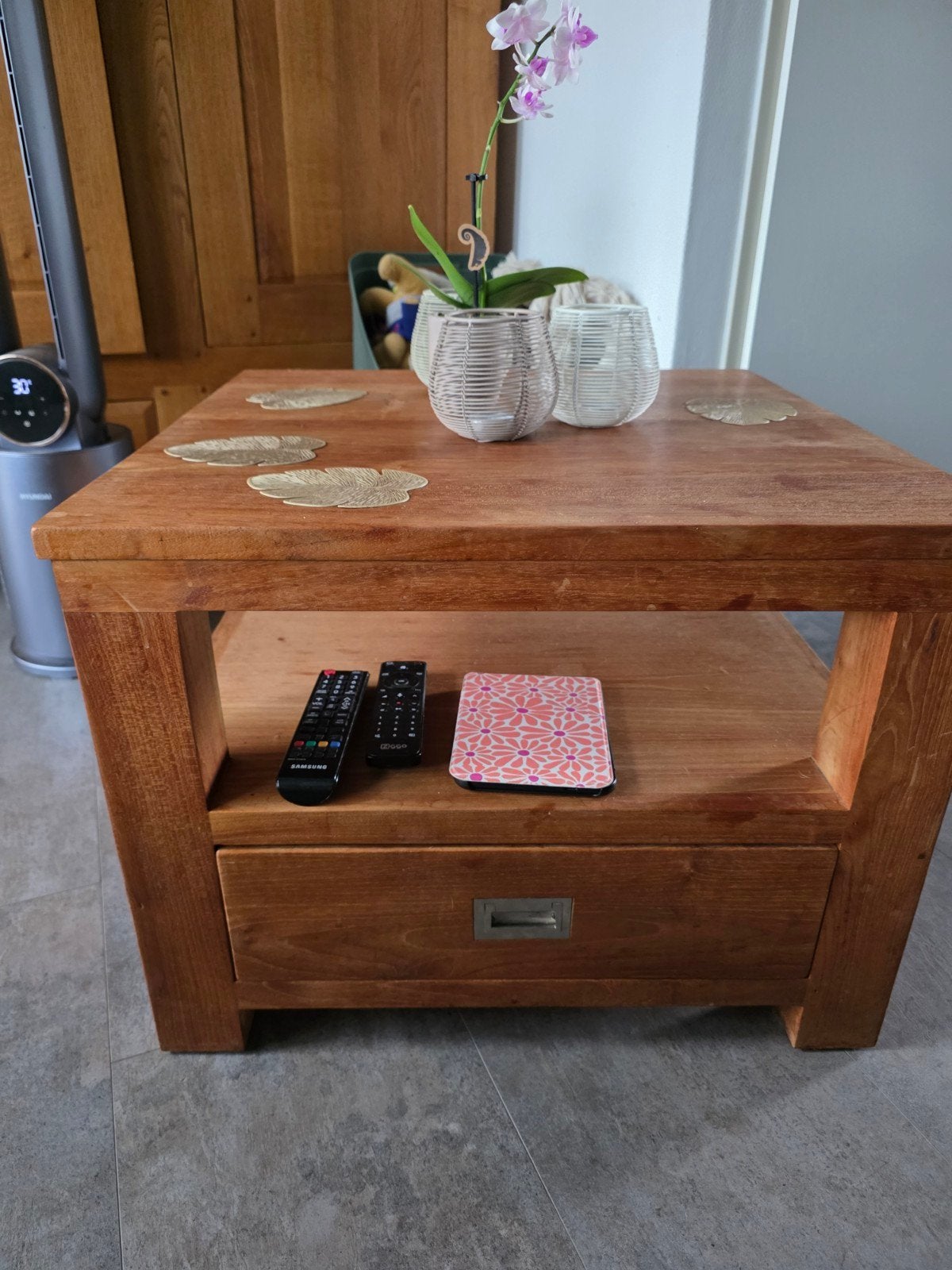 salon/bijzettafel, Huis en Inrichting, Woonaccessoires | Kisten, Ophalen of Verzenden, Zo goed als nieuw, 50 tot 100 cm, 50 tot 75 cm