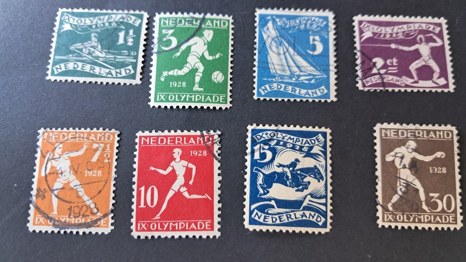 Nederland. Olympiade Amsterdam 1928., Verzenden
