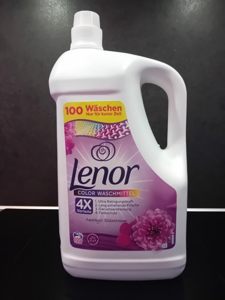 Lenor Color Wasmiddel - 100 Wasbeurten, Ophalen, Schoonmaakmiddel