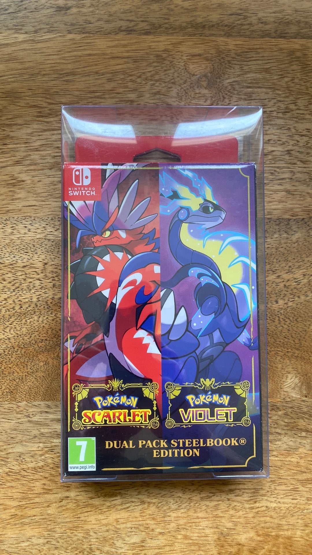 Pokemon Scarlet & Violet - Dual Pack Steelbook Edition, Spelcomputers en Games, Games | Nintendo Switch, 1 speler, Ophalen of Verzenden