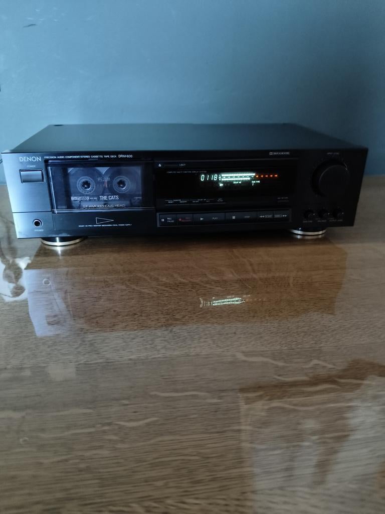 Denon DRM-600 Cassettedeck - Uitstekende Staat, Ophalen, Enkel, Denon, Tiptoetsen