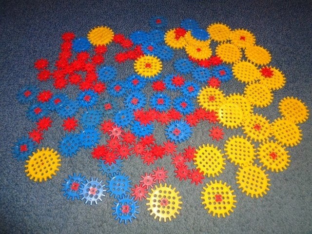 Partij Y201=Lego technic tandwielen, Lego, Lego, Gebruikt, Lego