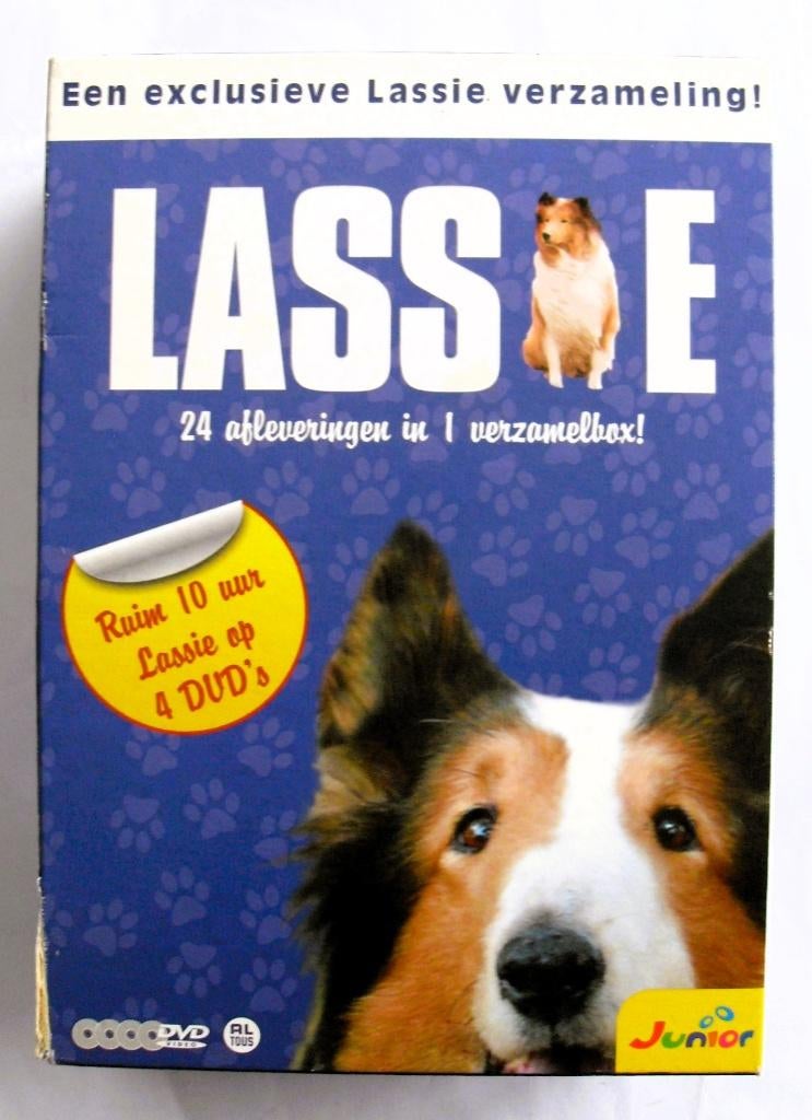 Lassie - tv-serie (originele dvd's) aflevering 1 t/m 24, Alle leeftijden, Boxset, Ophalen of Verzenden, Zo goed als nieuw