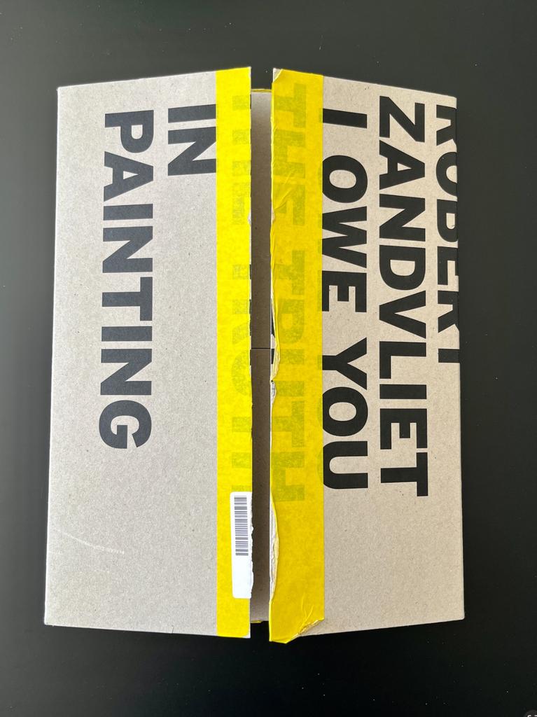 Robert Zandvliet I owe you the truth in painting Gesigneerd, Ophalen of Verzenden, Zo goed als nieuw
