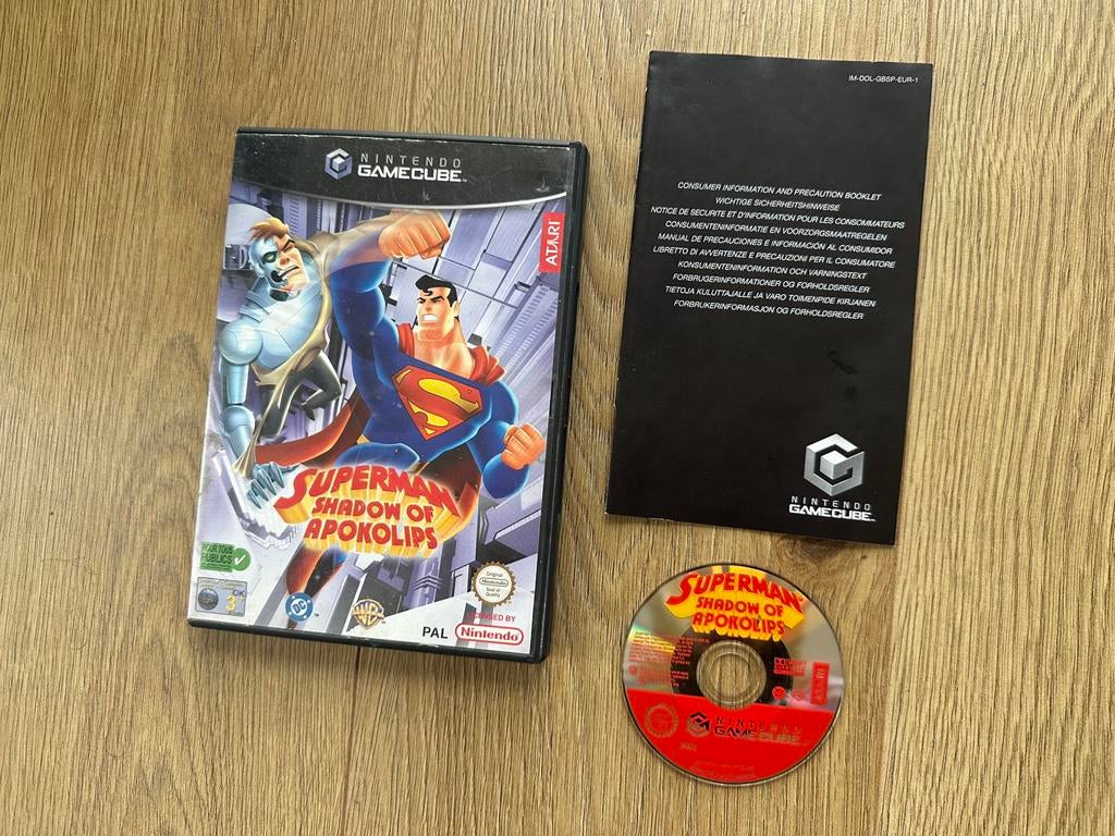 Superman Shadow Of Apokolips Nintendo Gamecube, Avontuur en Actie, 1 speler, Ophalen of Verzenden, Zo goed als nieuw