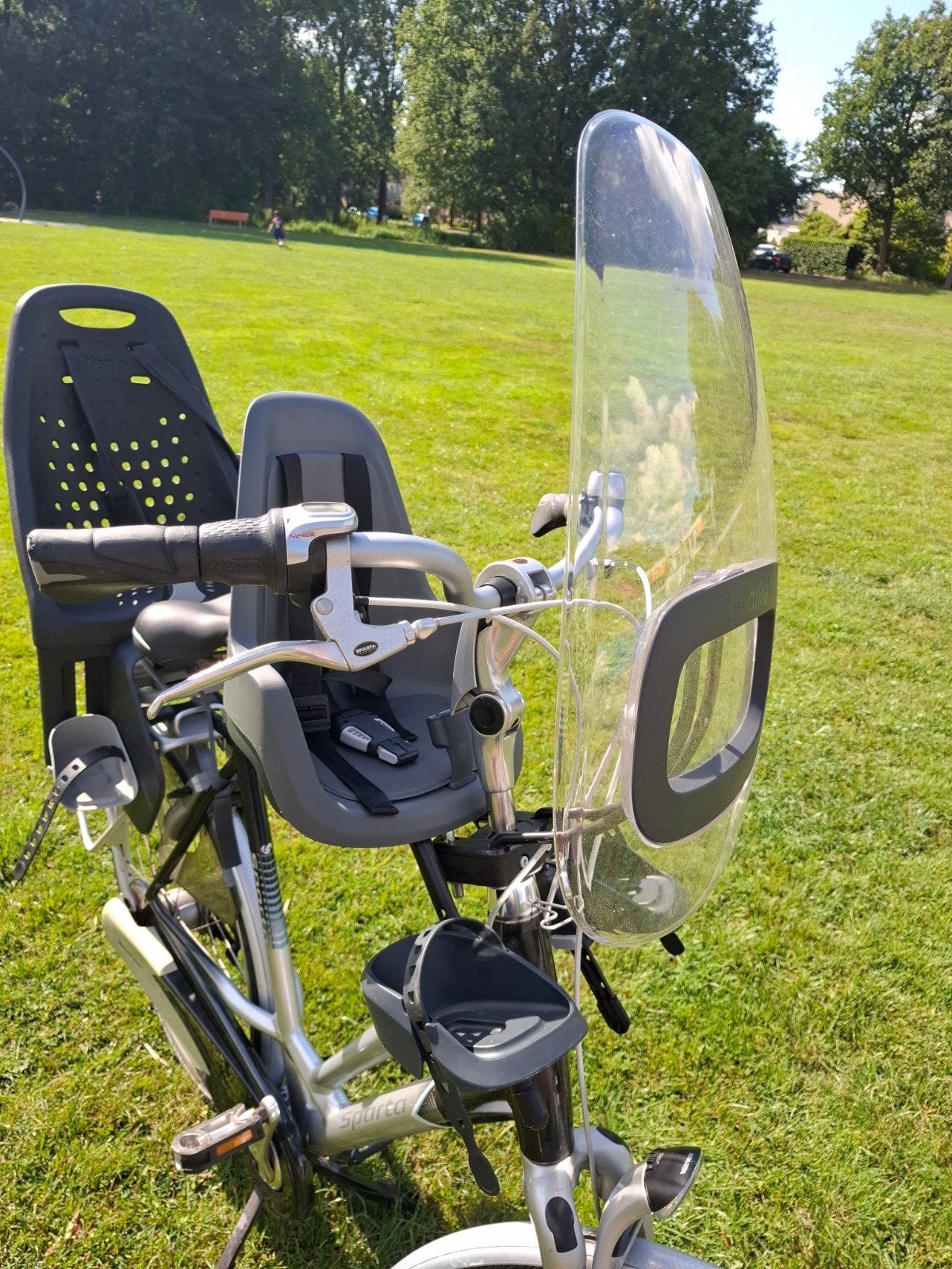 Bobike fietszitje, Fietsen en Brommers, Fietsaccessoires | Fietsstoeltjes, Ophalen, Gebruikt