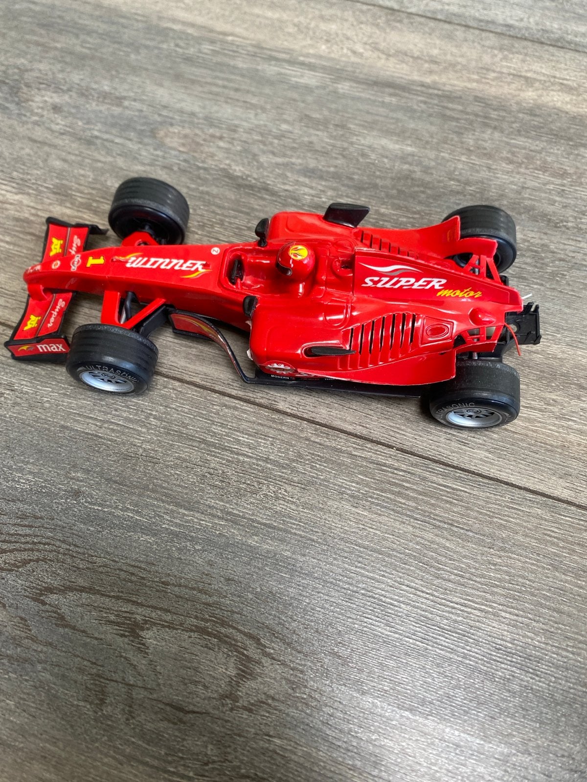 Rode Formule 1 Raceauto Speelgoed, Ophalen, Gebruikt