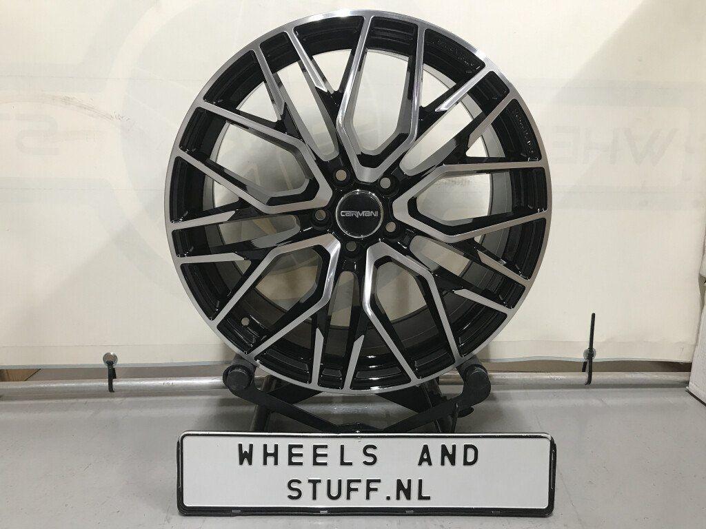 Carmani 20 Ludwig lichtmetaal velgen 19"inch 5x112, Auto-onderdelen, Ophalen, Gebruikt, 19 inch, Velg(en)