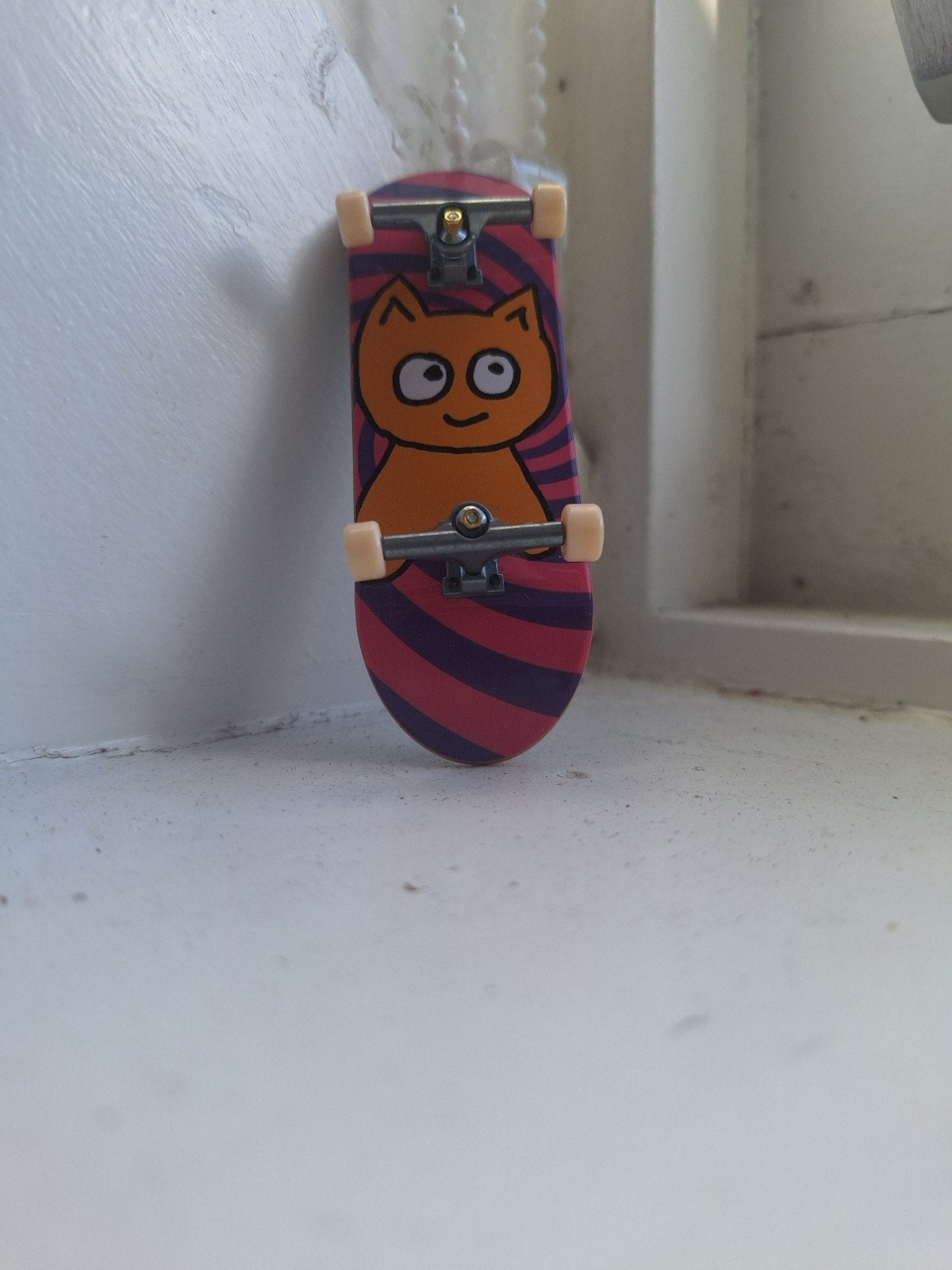 Tech Deck Fingerboard met Kattenprint, Ophalen of Verzenden, Zo goed als nieuw, Jongen of Meisje