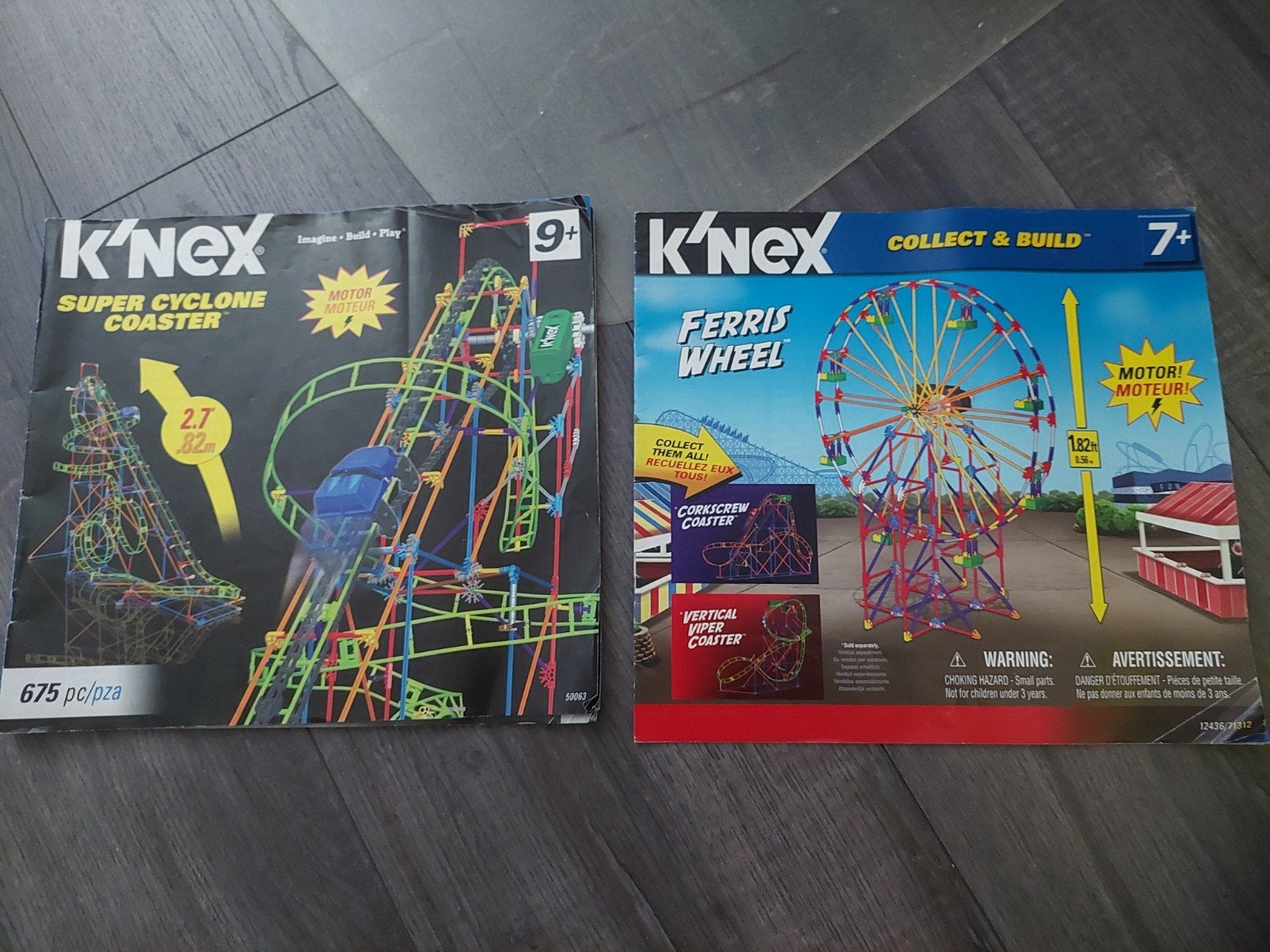 Knex, Ophalen, K'nex