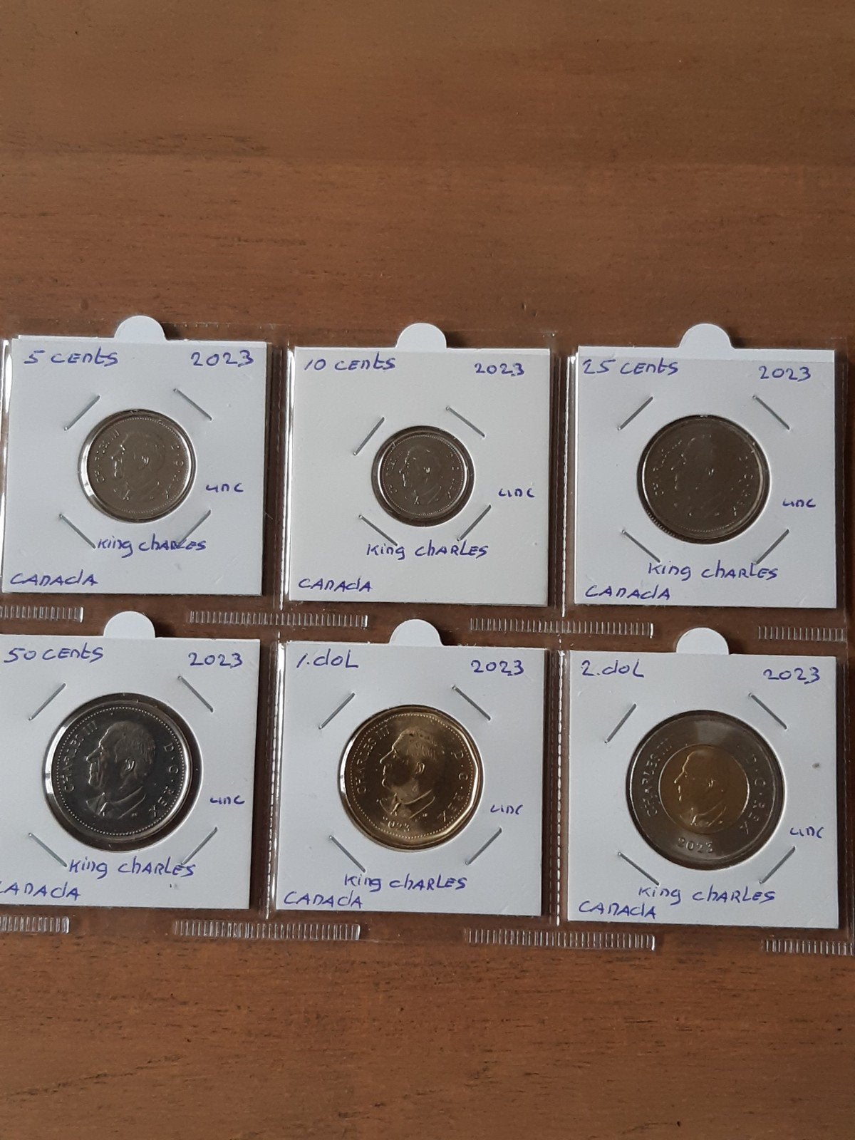 Muntset Canada 2023 King charles unc kk f.1.3, Ophalen, Noord-Amerika