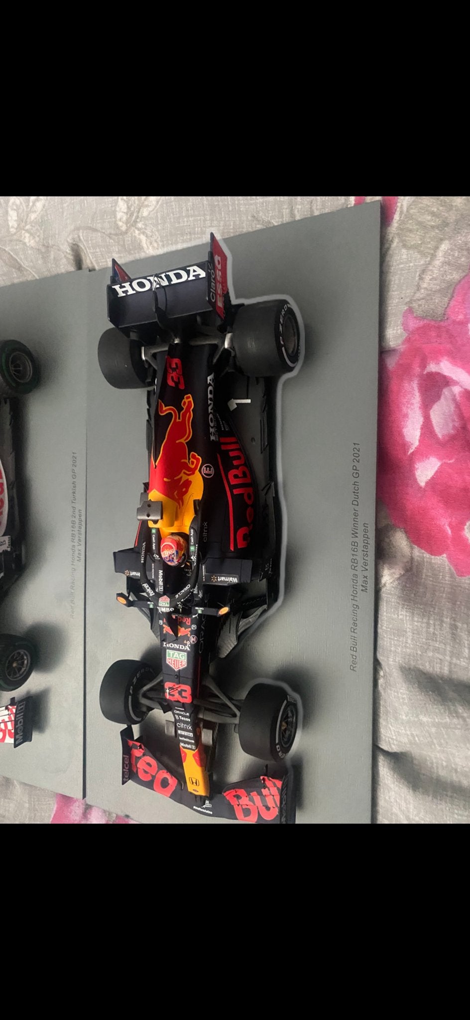 Red Bull Racing F1 Modelauto RB16B Max Verstappen, Ophalen of Verzenden, Zo goed als nieuw, Auto, Overige merken
