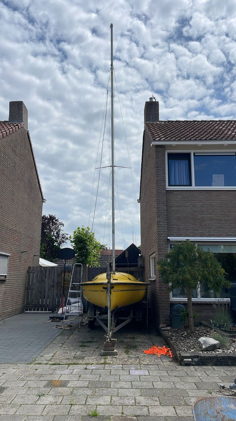 Sailhorse compleet inc trailer en alle onderdelen zeilen etc, Watersport en Boten, Ophalen of Verzenden, Gebruikt, Zeilboot