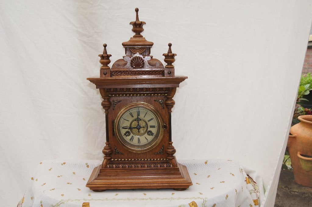 Tafel klok, Antiek en Kunst, Antiek | Klokken, Ophalen of Verzenden