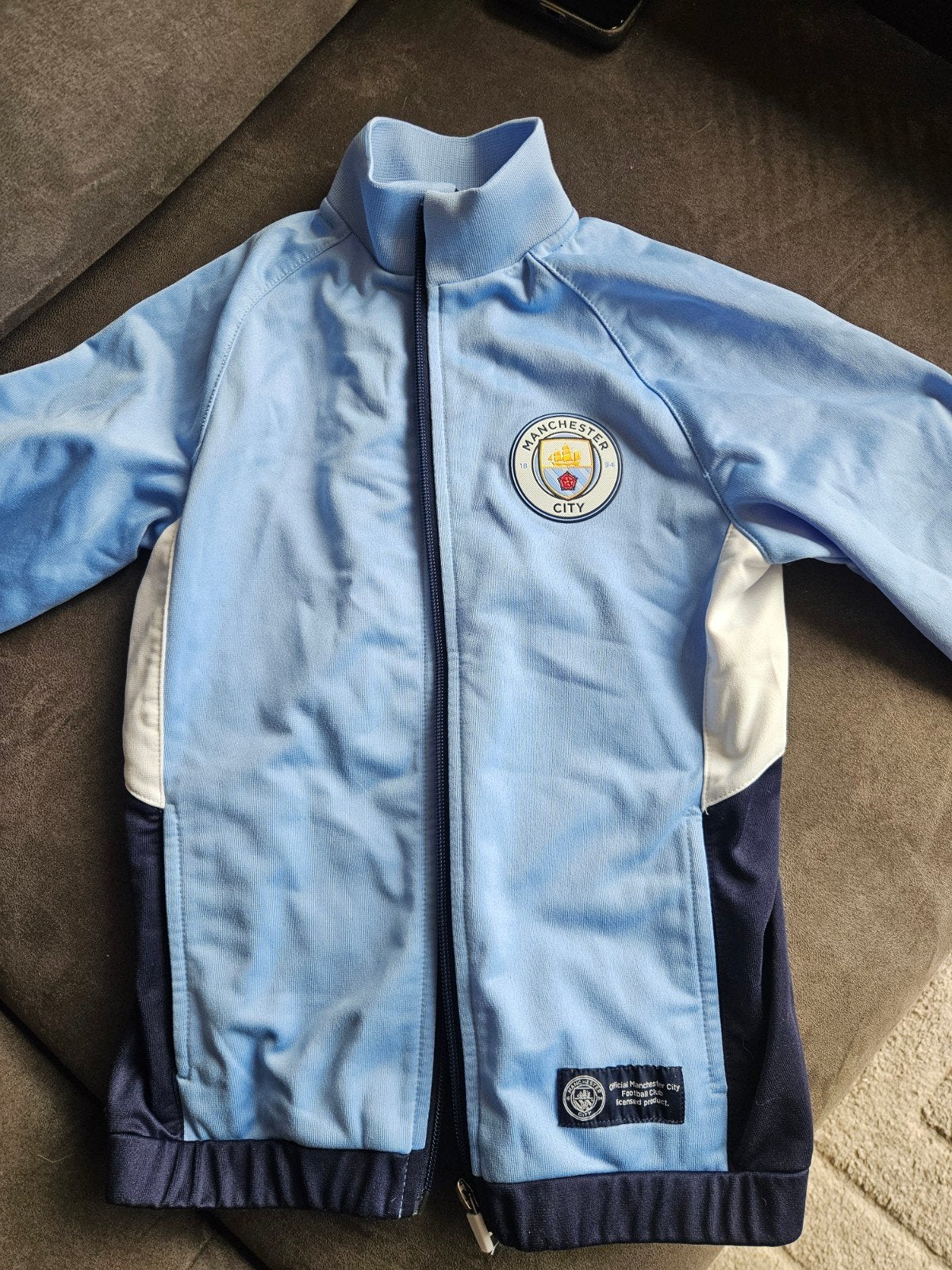 Origineel Manchester City trainingspak - maat 8 jaar, Ophalen of Verzenden, Zo goed als nieuw, Manchester City, Jongen