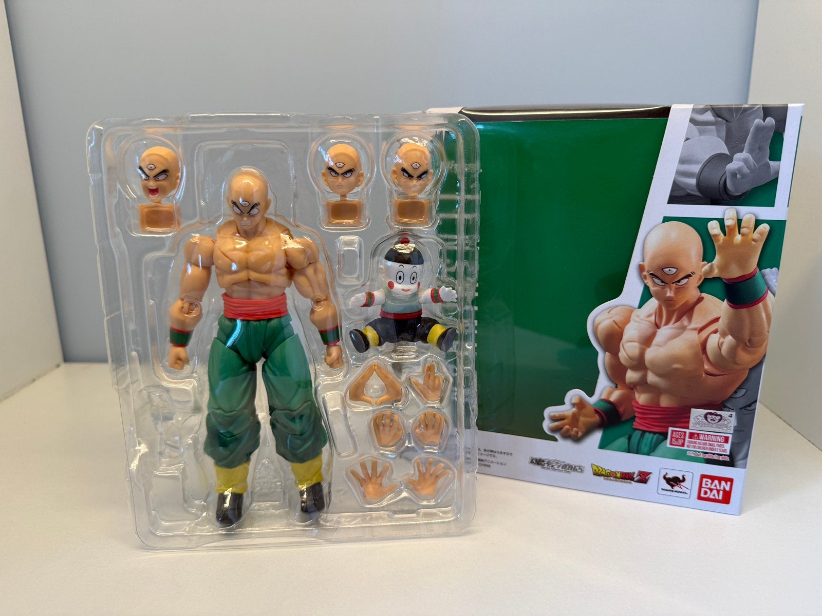 S.H. Figuarts Dragon Ball Z | Tien, Ophalen of Verzenden, Zo goed als nieuw