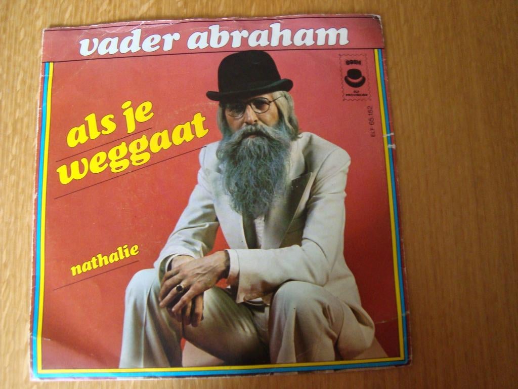 Vader abraham - als je weggaat, Ophalen of Verzenden, Zo goed als nieuw, Nederlandstalig, Single