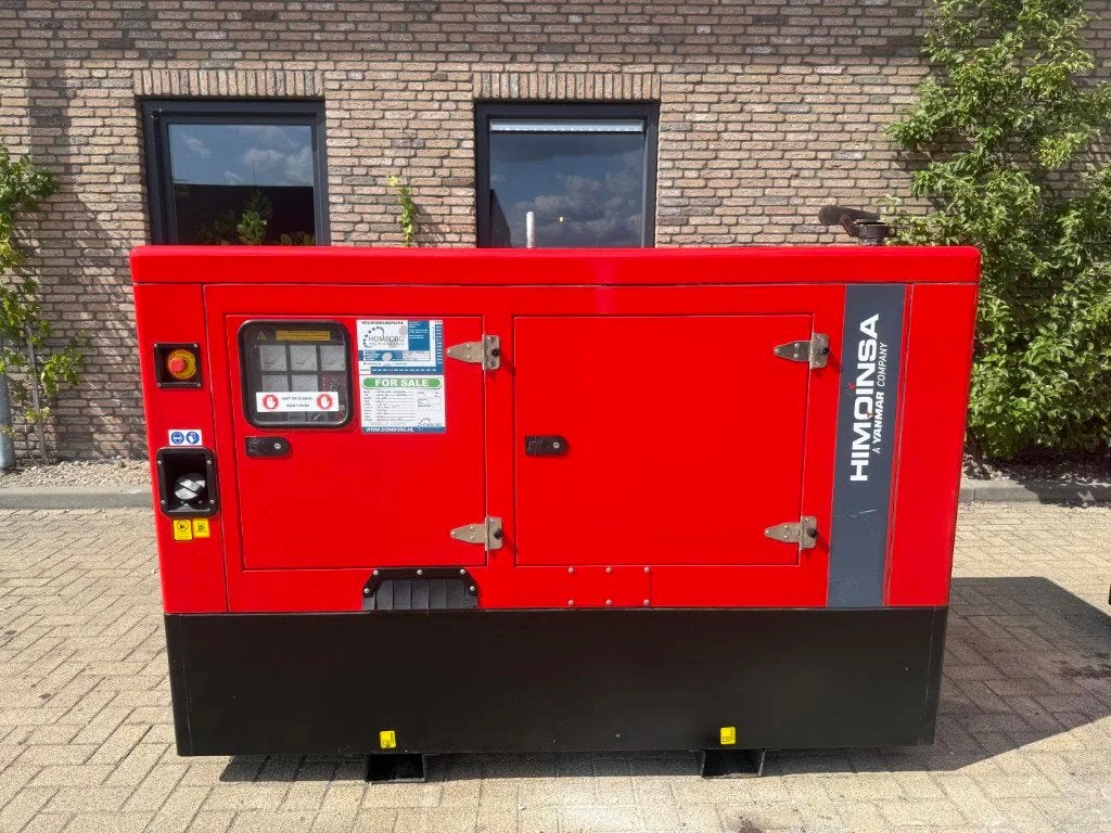 Himoinsa HYW 35 Yanmar 35 kVA Supersilent Rental generatorse, Ophalen of Verzenden