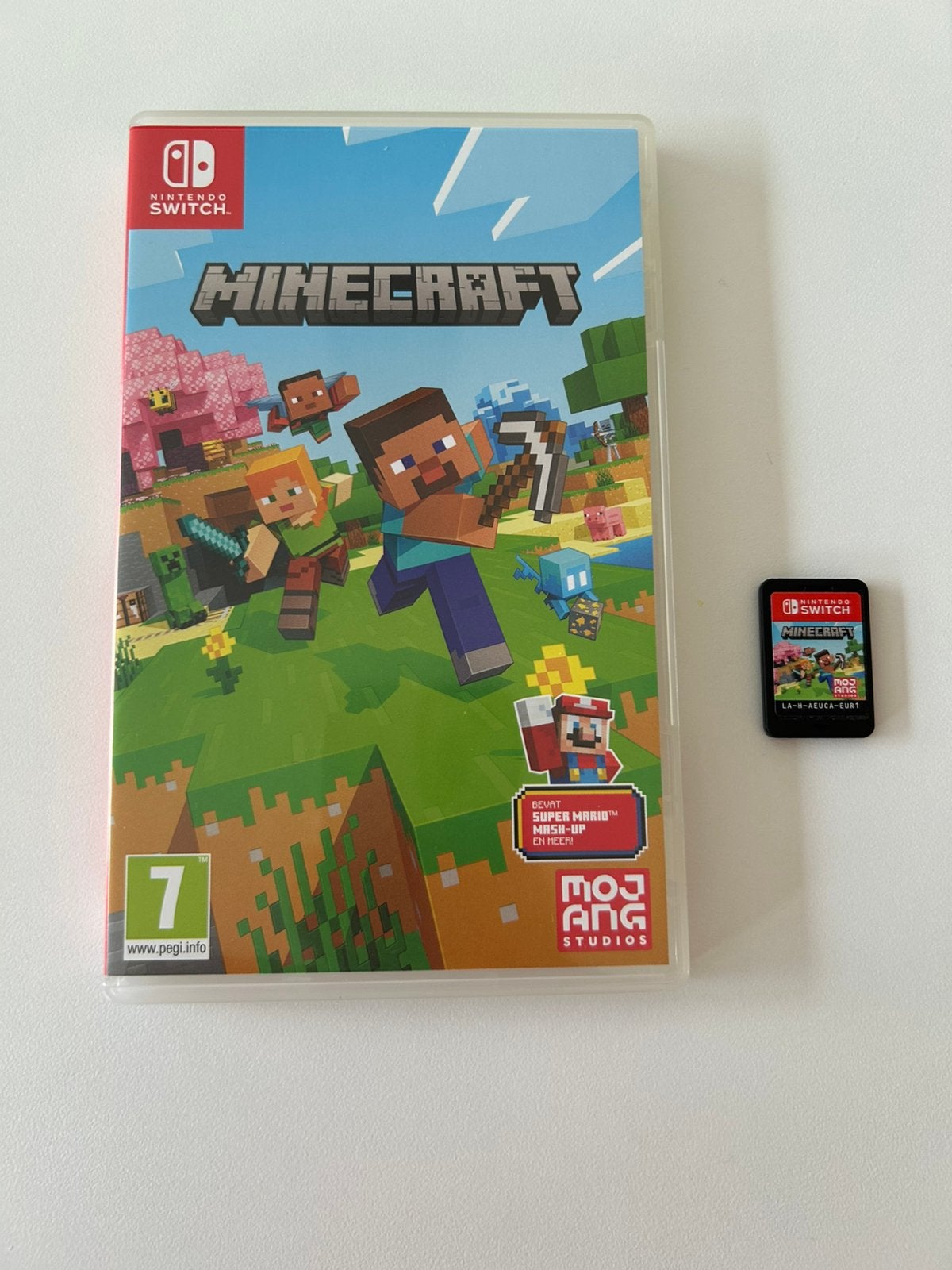 Nintendo Switch Minecraft, Spelcomputers en Games, Games | Nintendo Switch, 1 speler, Ophalen of Verzenden, Zo goed als nieuw