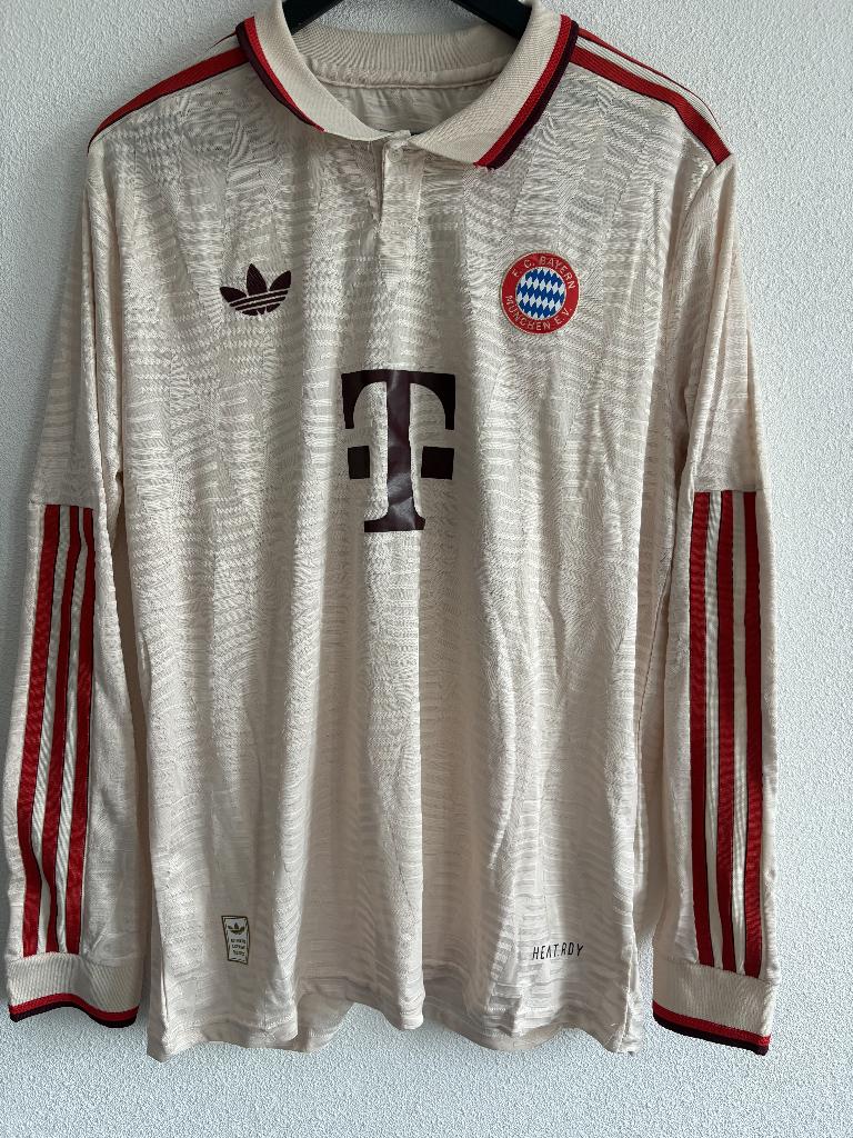 Bayern Munich Third 24/25 Long Sleeve Olise #17, Kleding | Heren, Sportkleding, Beige, Nieuw, Overige maten, Ophalen of Verzenden