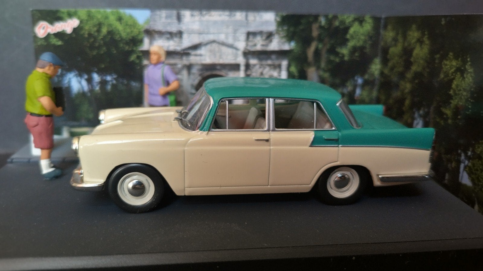 Austin Cambridge 1:43 Altaya La Route Bleue RN7 Pol, Overige merken, Auto, Verzenden, .