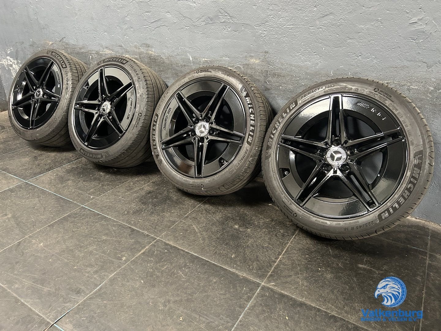 6mm! Originele Mercedes AMG C300E Hybrid W206 18 inch breeds