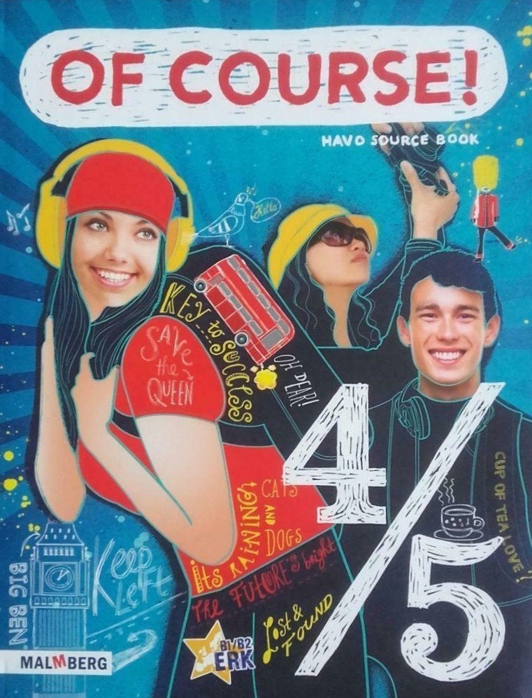 Of Course ENGELS 3e editie HAVO 4/5 Sourcebook (als nieuw), Boeken, Schoolboeken, Zo goed als nieuw, Engels, HAVO, Verzenden