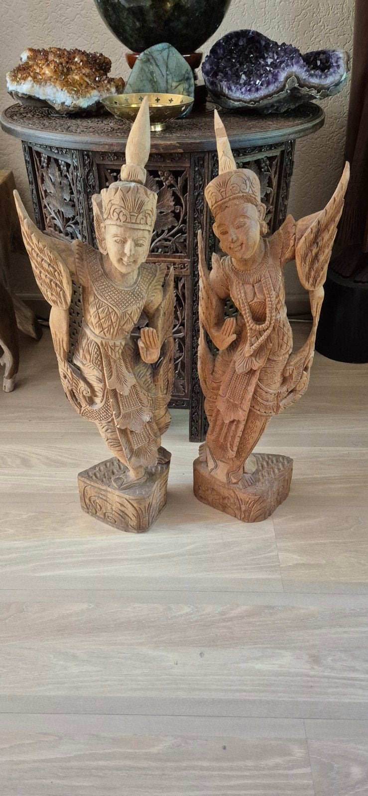 Dewi Ratith en Kala Rau Balinese beelden, Huis en Inrichting, Ophalen, Zo goed als nieuw