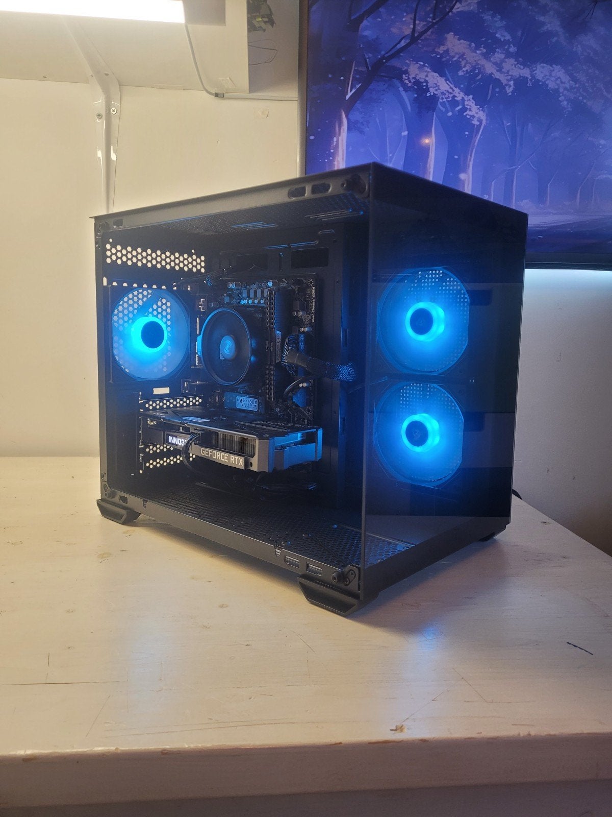 GAME PC/RTX 3060/RYZEN 5 5500/16GB DDR4/ ''NIEUW'', Computers en Software, Desktop Pc's, 256 GB, Zo goed als nieuw, SSD, Met videokaart