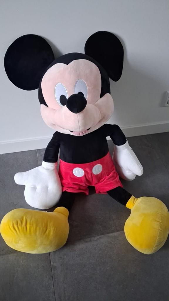 Grote Mickey Mouse Knuffel - Ruim 1 Meter Hoog, Kinderen en Baby's, Speelgoed | Knuffels en Pluche, Ophalen, Muis, Disney, Disney