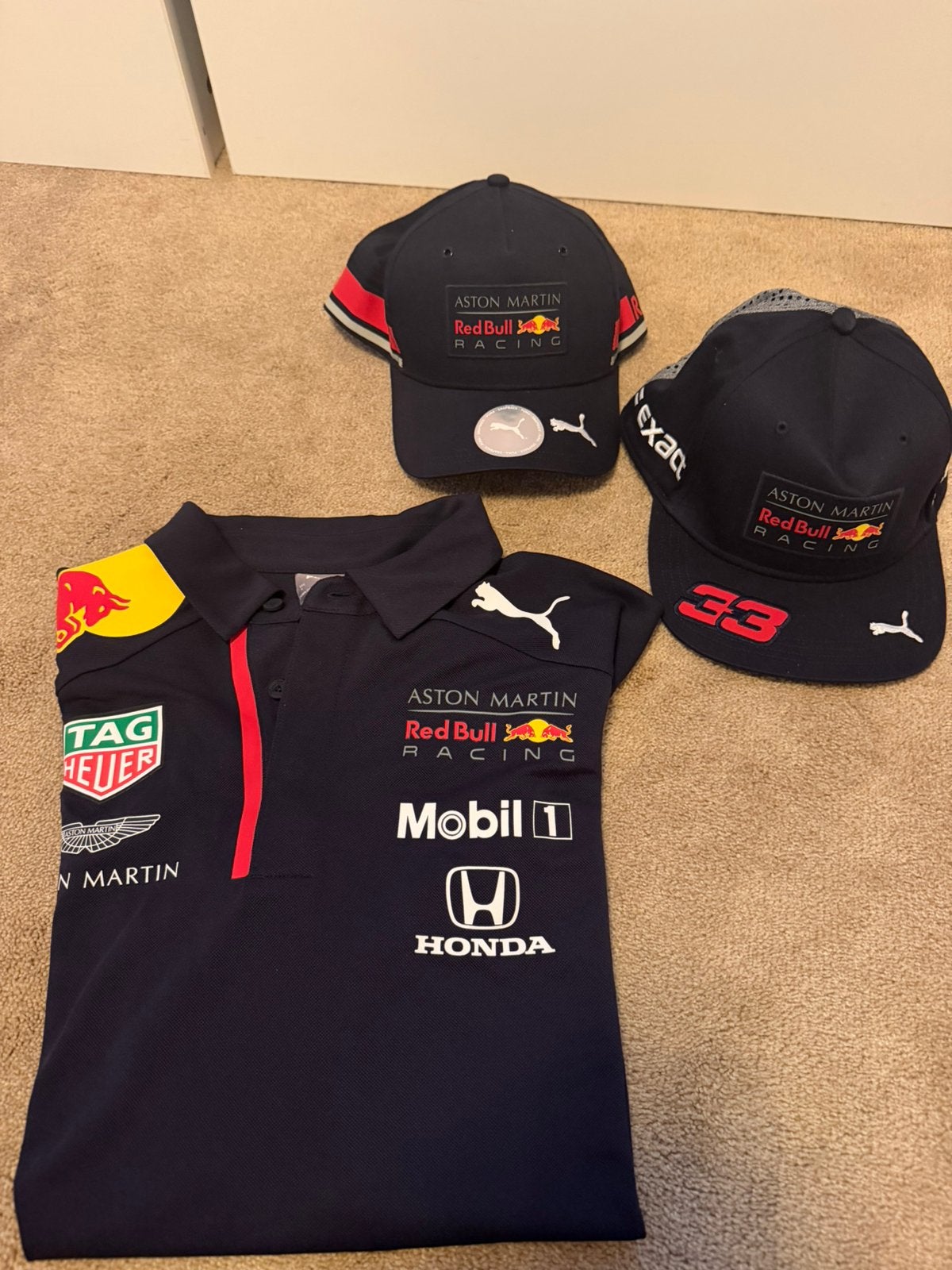 Red Bull Racing polo en petten, Verzenden, Nieuw, Formule 1