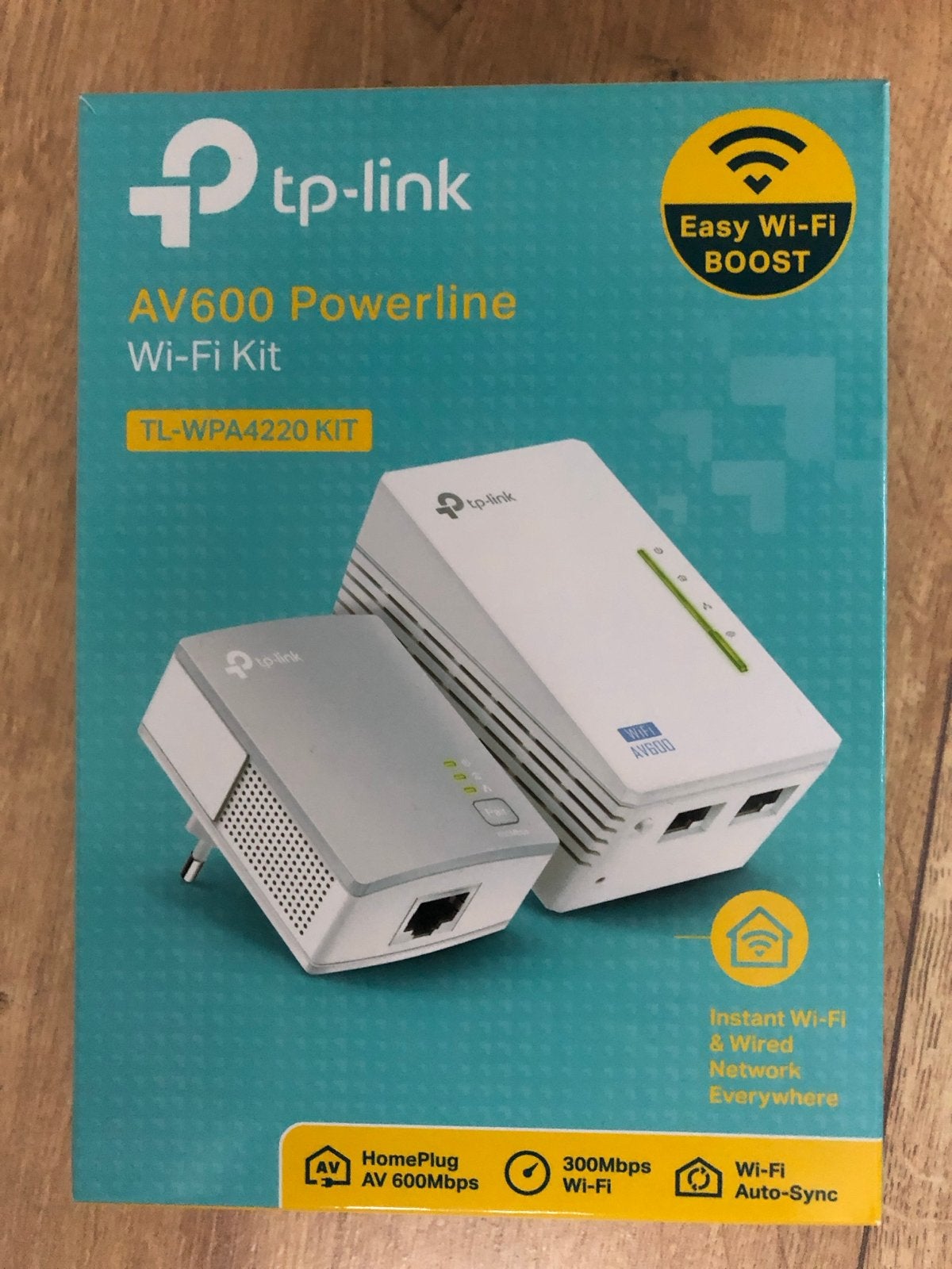TP-Link AV600 Powerline Wi-Fi Kit TL-WPA4220 KIT, Ophalen of Verzenden, Zo goed als nieuw