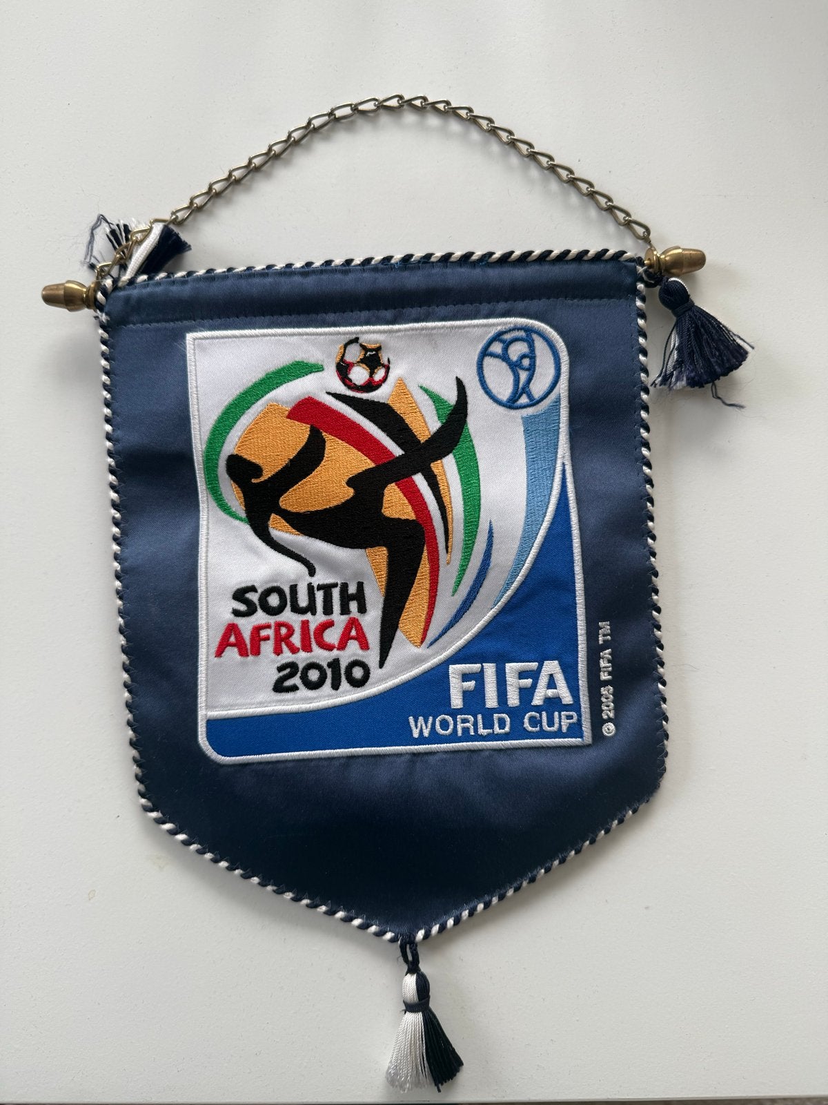 Officiële Wimpel FIFA WORLD CUP Zuid-Afrika 2010, Ophalen of Verzenden, Nieuw, Overige sporten, Vaantje of Sjaal