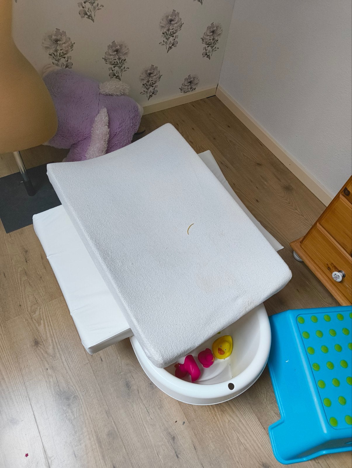 2x aankleedkussen, Ophalen, Gebruikt, Aankleedkussen, Overige merken