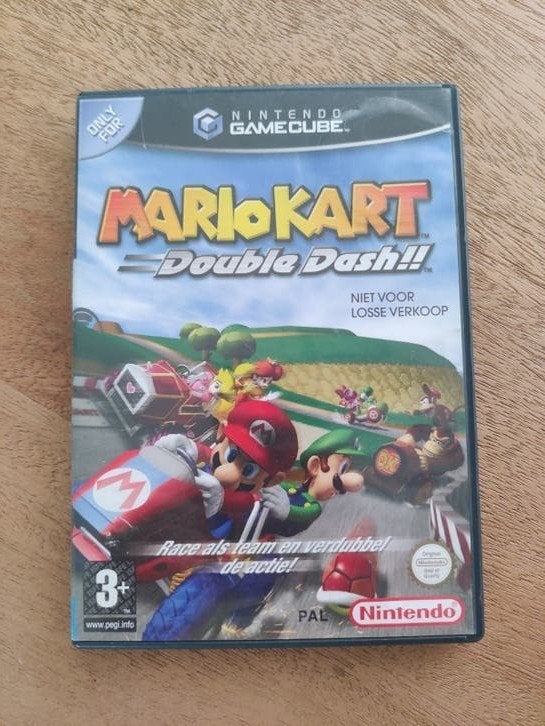 Mario Kart Double Dash - Nintendo Gamecube, Spelcomputers en Games, Nintendo, Nintendo, Nintendo, Racen en Vliegen