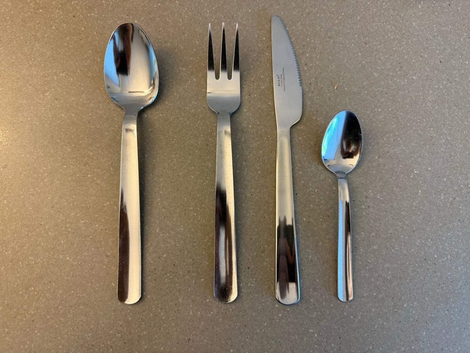 IKEA roestvrijstalen bestekset - 26 couverts, Ophalen, Gebruikt, Bestekset, IKEA