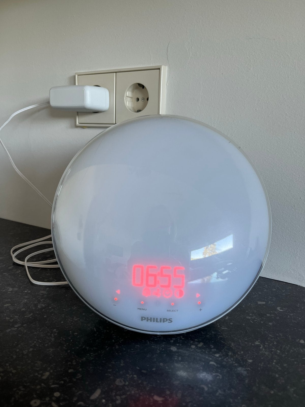 Philips Wake-up Light - Zo goed als nieuw, Ophalen of Verzenden, Zo goed als nieuw, Digitaal