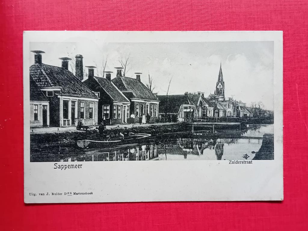 Ansichtkaart Sappermeer, Verzamelen, Ansichtkaarten | Nederland, Ophalen of Verzenden