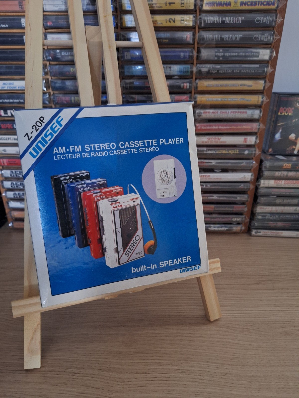 Zeldzame Unisef Z-20P Walkman Nieuw in Doos Jaren '80, Ophalen of Verzenden