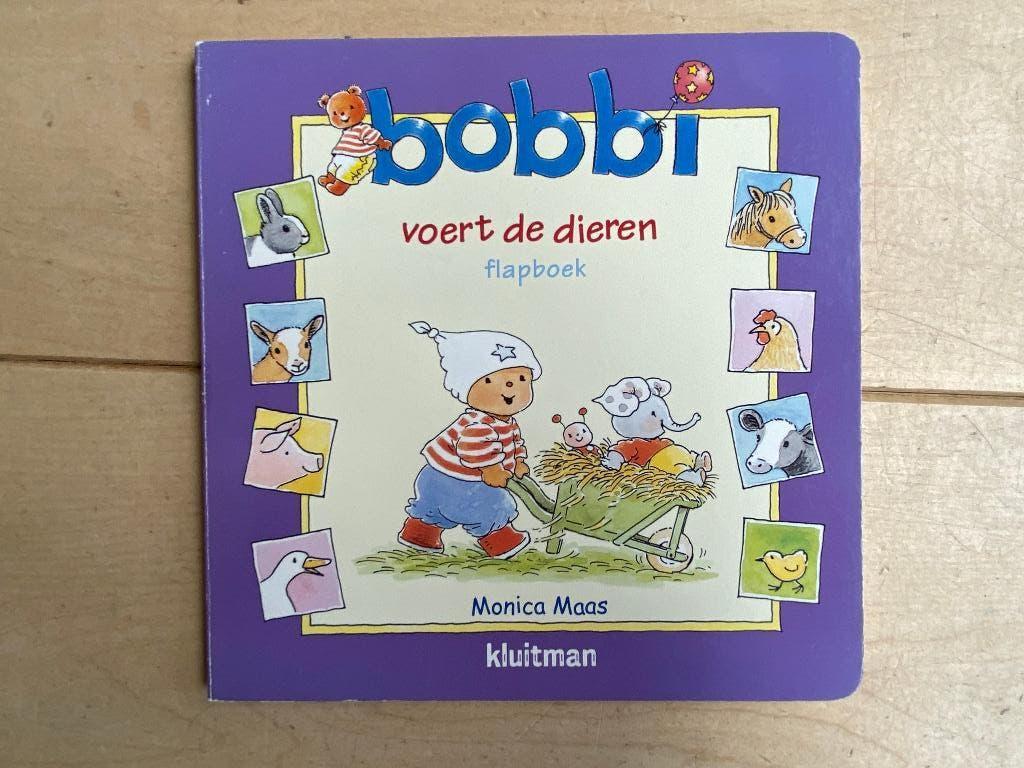 Bobbi voert de dieren kartonboek, Boeken, Kinderboeken | Baby's en Peuters, Ophalen of Verzenden, Zo goed als nieuw, 2 tot 3 jaar