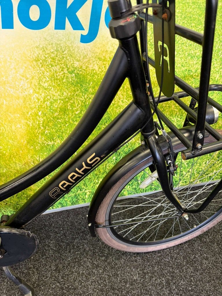 Fietshokje Amersfoort: Raaks Transportfiets N3 26 inch, Terugtraprem, Gebruikt, Versnellingen, Niet ingevuld