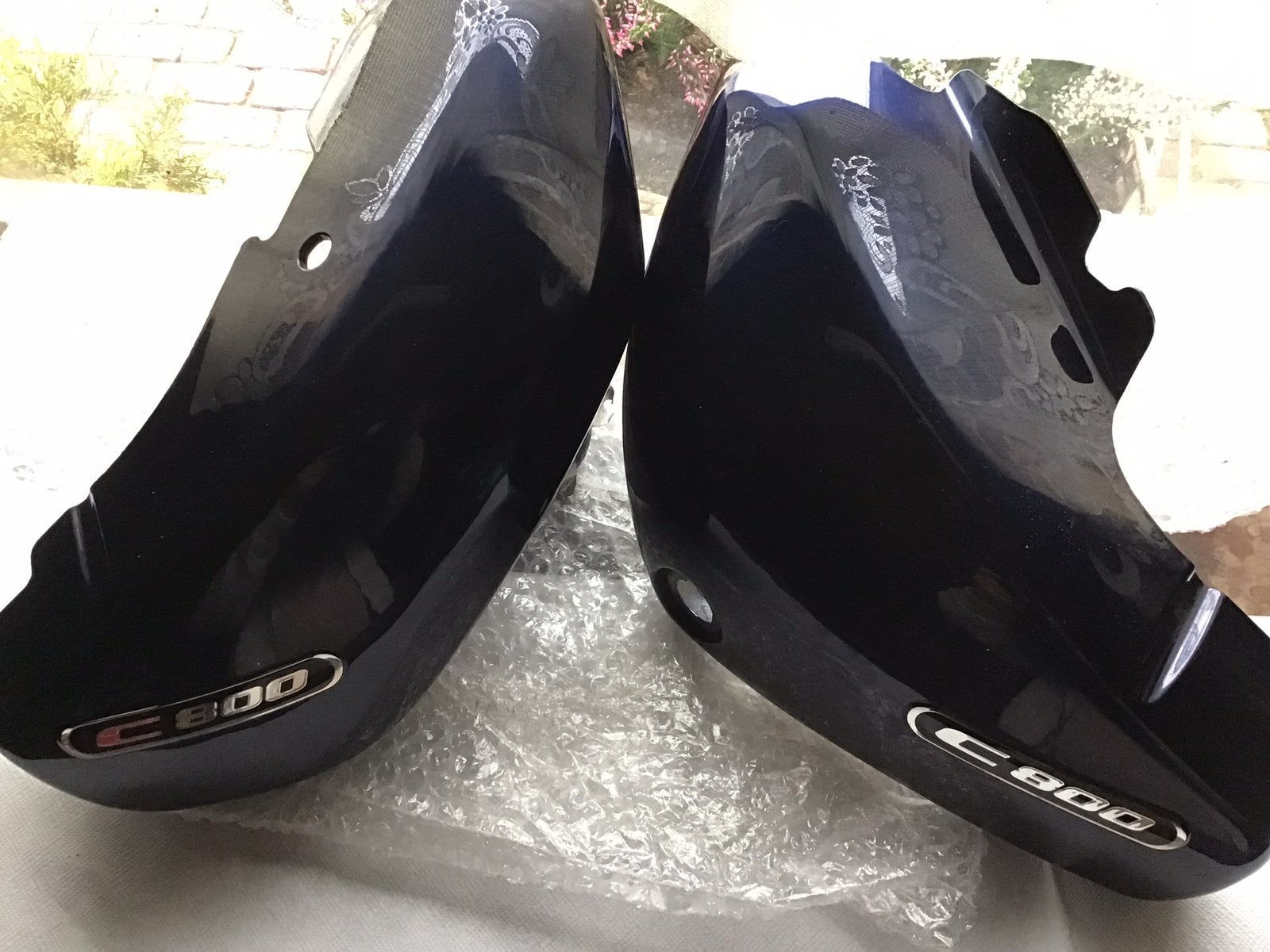 Zij-kappen voor Suzuki Intruder 800 , 2006., Ophalen, Zo goed als nieuw