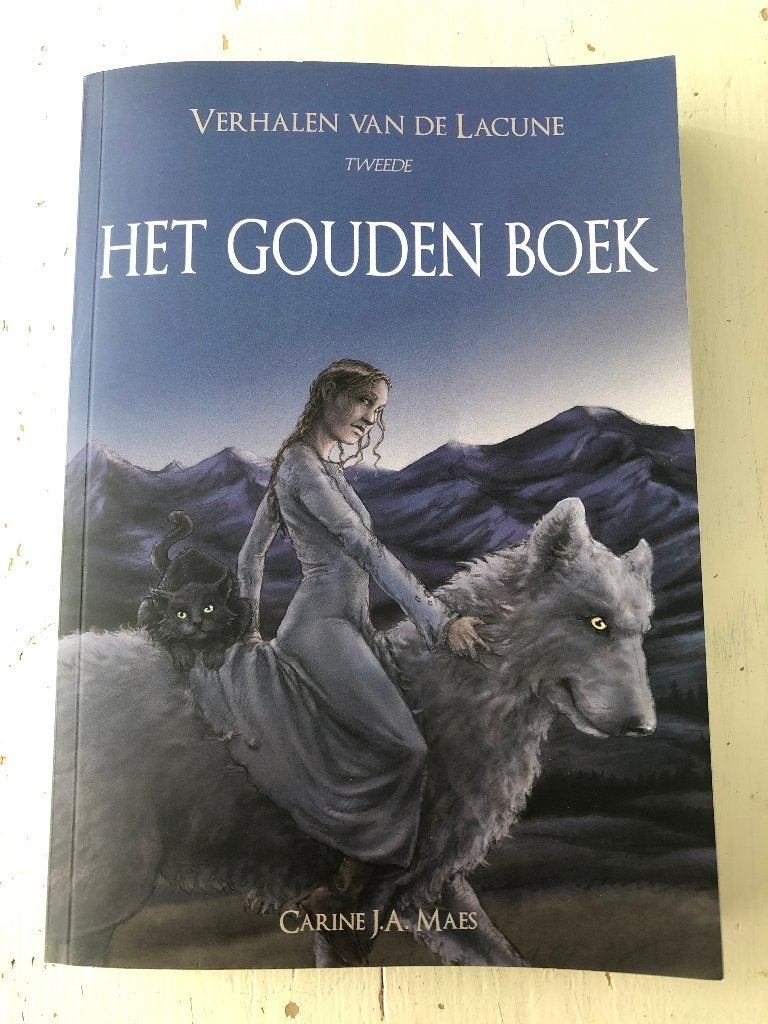 Verhalen van de Lacune 2 - Het Gouden Boek, Fantasy, Ophalen of Verzenden, Zo goed als nieuw, Carine J.A. Maes