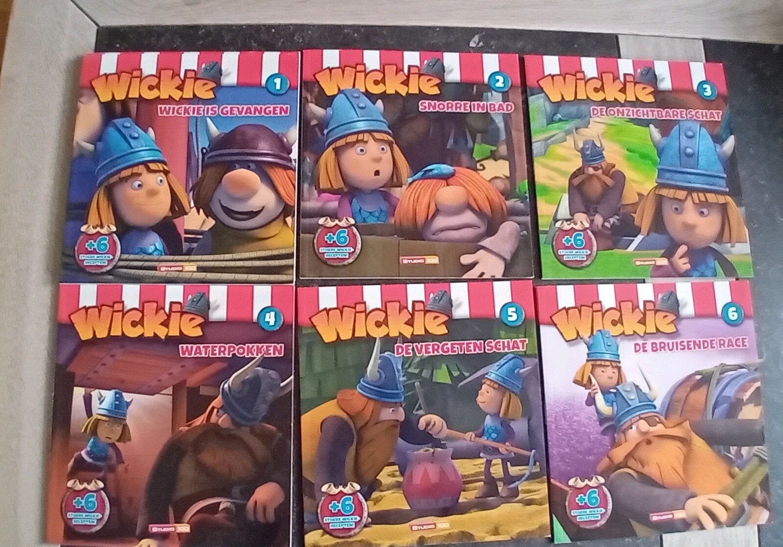 Wickie leesboekjes, Alle leeftijden, Ophalen of Verzenden, Zo goed als nieuw