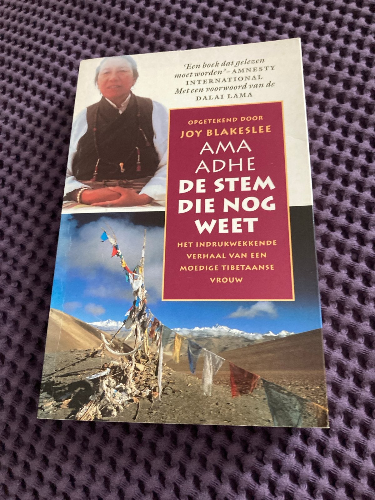 Ama Adhe: De Stem Die Nog Weet - Indrukwekkend Tibetaans Ver, Ophalen of Verzenden, Gelezen, Religie