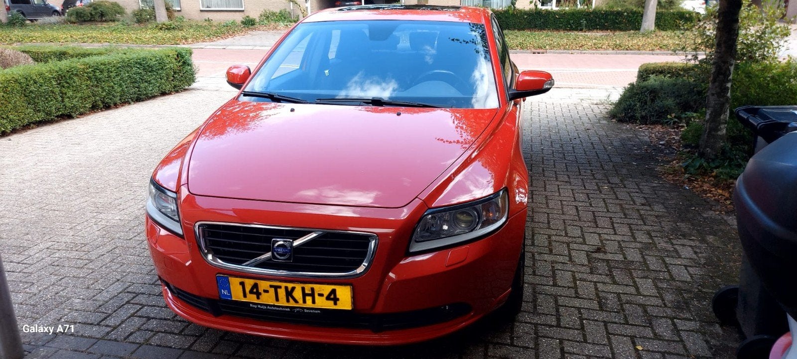 Volvo S40 2011 Rood, Auto's, Volvo, 700 kg, Leder en Stof, 10 km/l, 170 pk