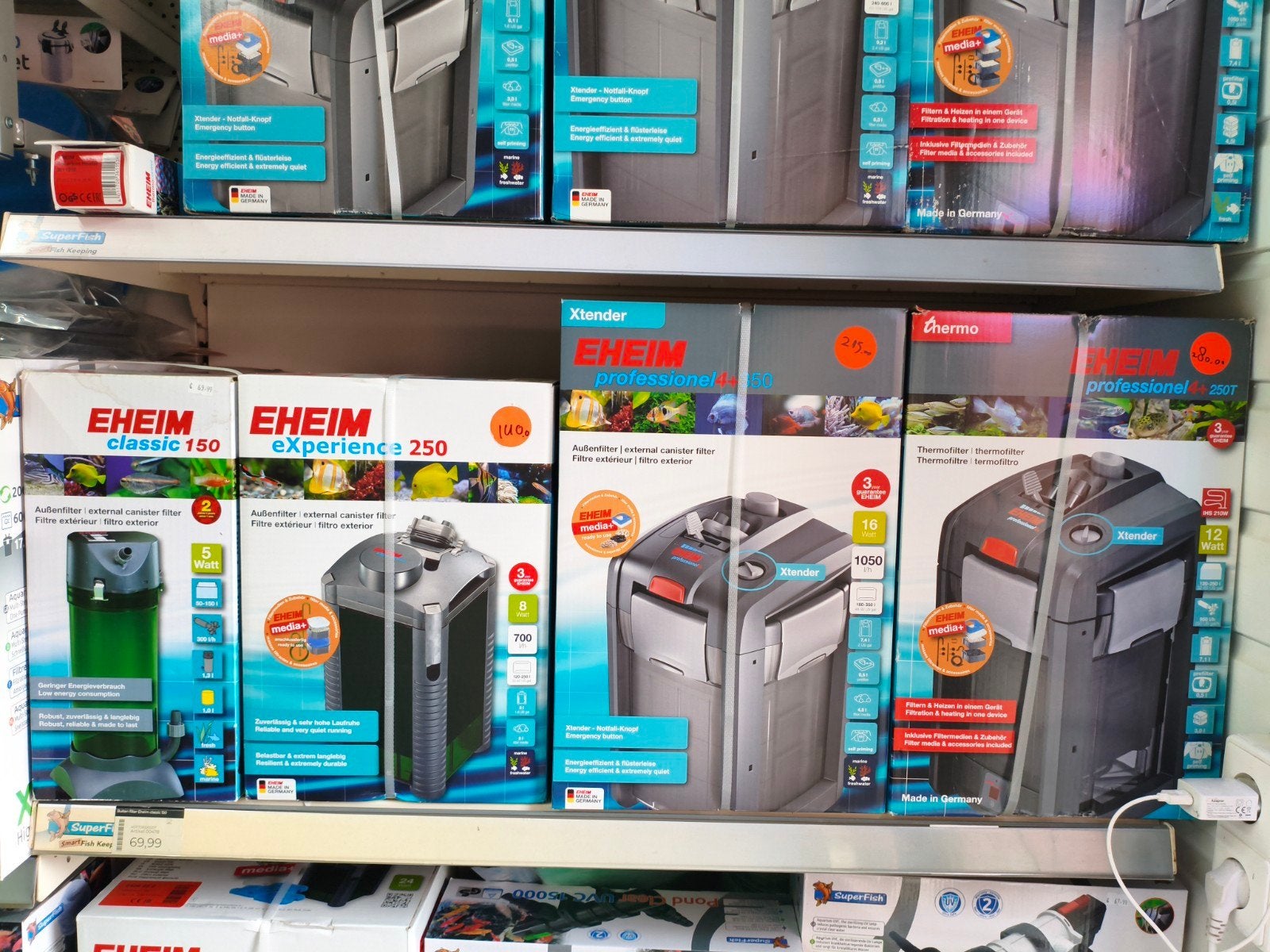 diverse eheim filter voor aquarium, Ophalen of Verzenden, Nieuw, Filter, Eheim