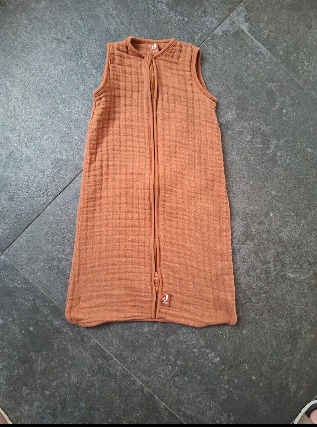 Jollein Zomerslaapzak 70cm - Roestbruin (0.5 TOG), Kinderen en Baby's, Dekens, Slaapzakjes en Inbakerproducten, 70 cm, Jollein