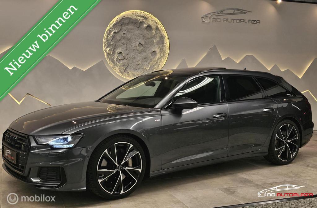 Audi A6 Avant 50 TFSI e quattro 3x S-line Panorama/RS Seats/, Auto's, 77 km/l, Zwart, 4 cilinders, 1984 cc