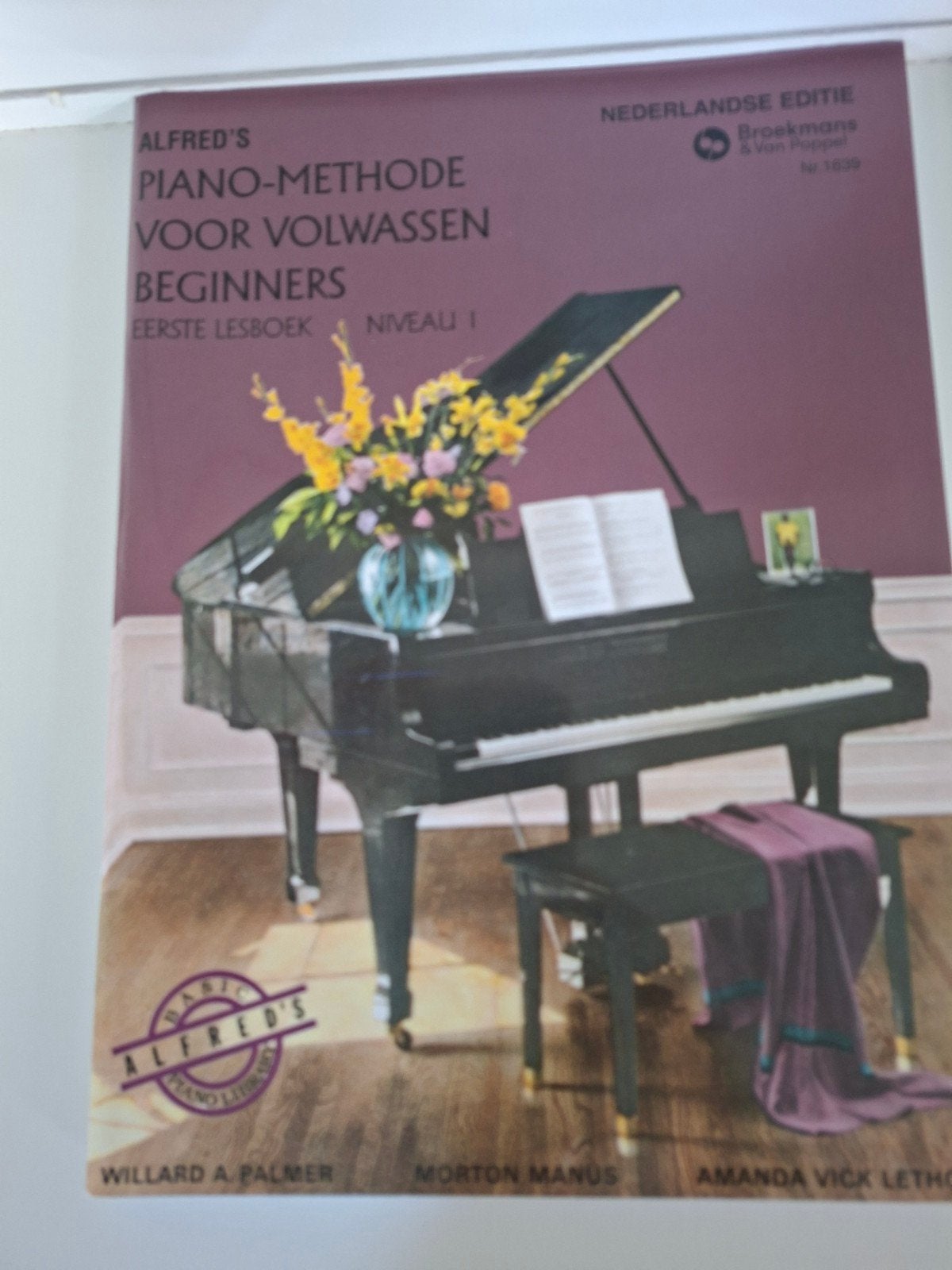 Piano-methode voor Volwassen Beginners (Niveau 1 & 2, Ophalen of Verzenden, Nieuw, Instrument, Willard A. Palmer, Morton Manus, Amanda Vick Lethco